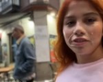 Redhead giving zero fucks