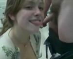 Classroom blowjob