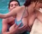 Groped in the pool