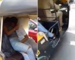 Slut fingered in tuk-tuk