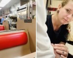 Handjob in waffle house