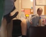 Office girl fucks bbc